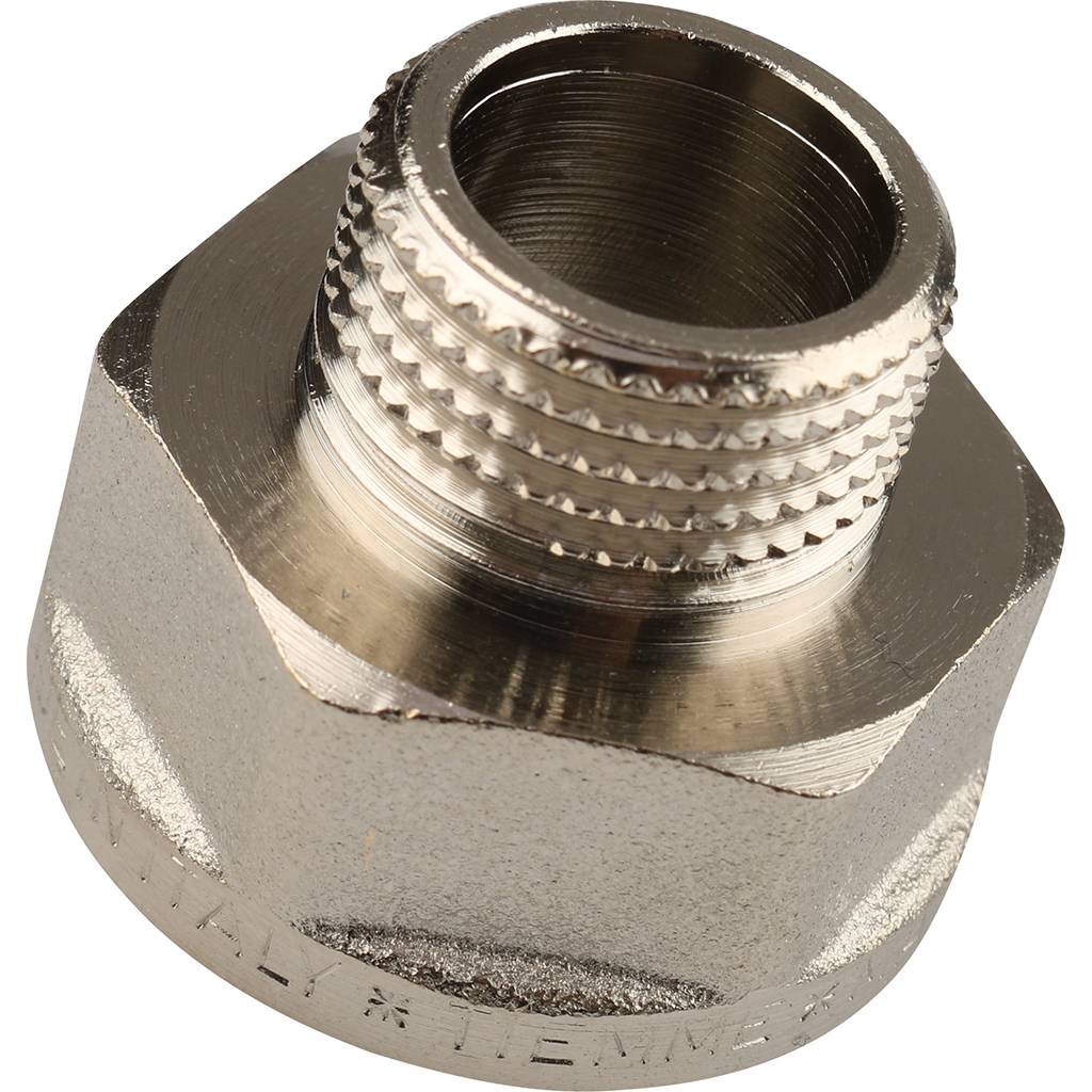 Переходник TIEMME НВ никелированный 1/2х3/4, 1500127