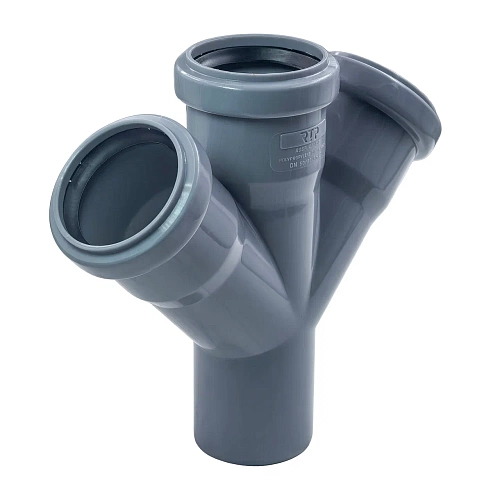 Крестовина одноплоскостная ВК ПП 50/50/50х45, серый,РТП