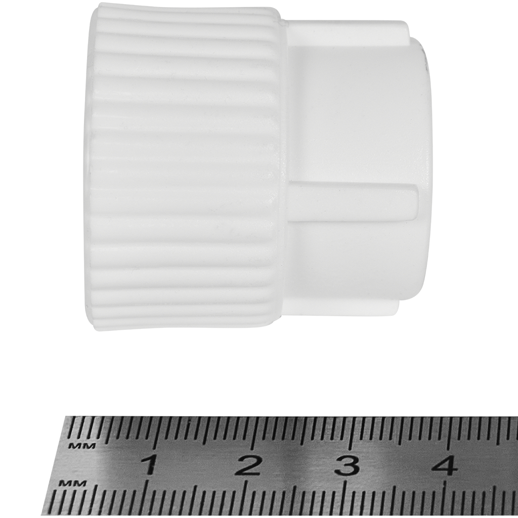 Муфта комбинированная Pro Aqua d= 20-1/2 PP-R ВР Белая