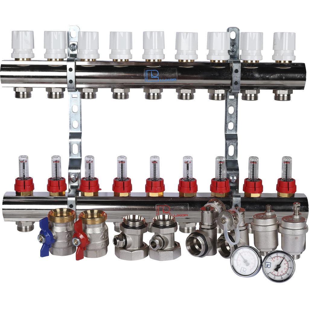 Коллекторная группа с расходомерами LUXOR CD 473M/9, 15652709MN
