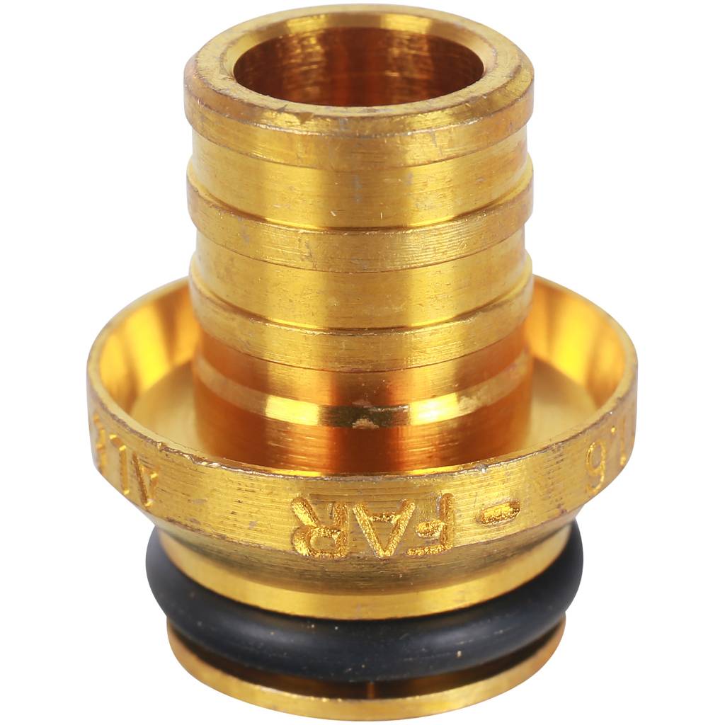 Концовка евроконус FAR для труб PEX 16х2.2, с накидной гайкой 1/2, FC 6075 58845