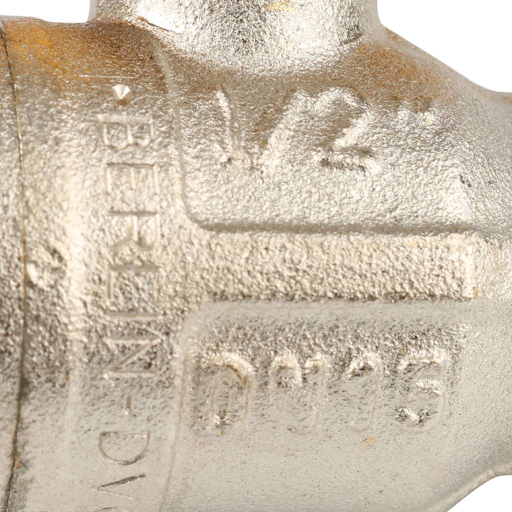 Кран шаровый Itap BERLIN 072 1/2 муфтовый для газа полнопроходный (бабочка), 26080r