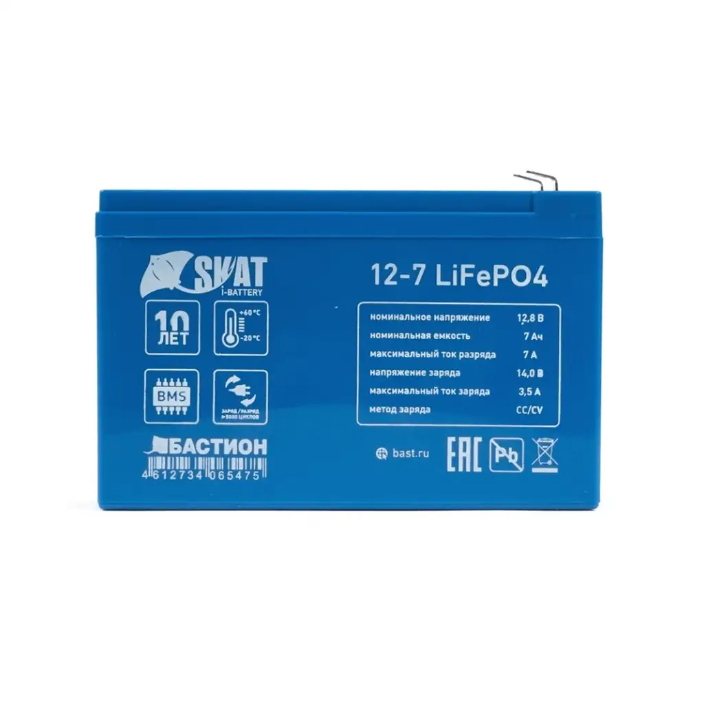 Аккумулятор Skat i-Battery 12-7 LiFePo4