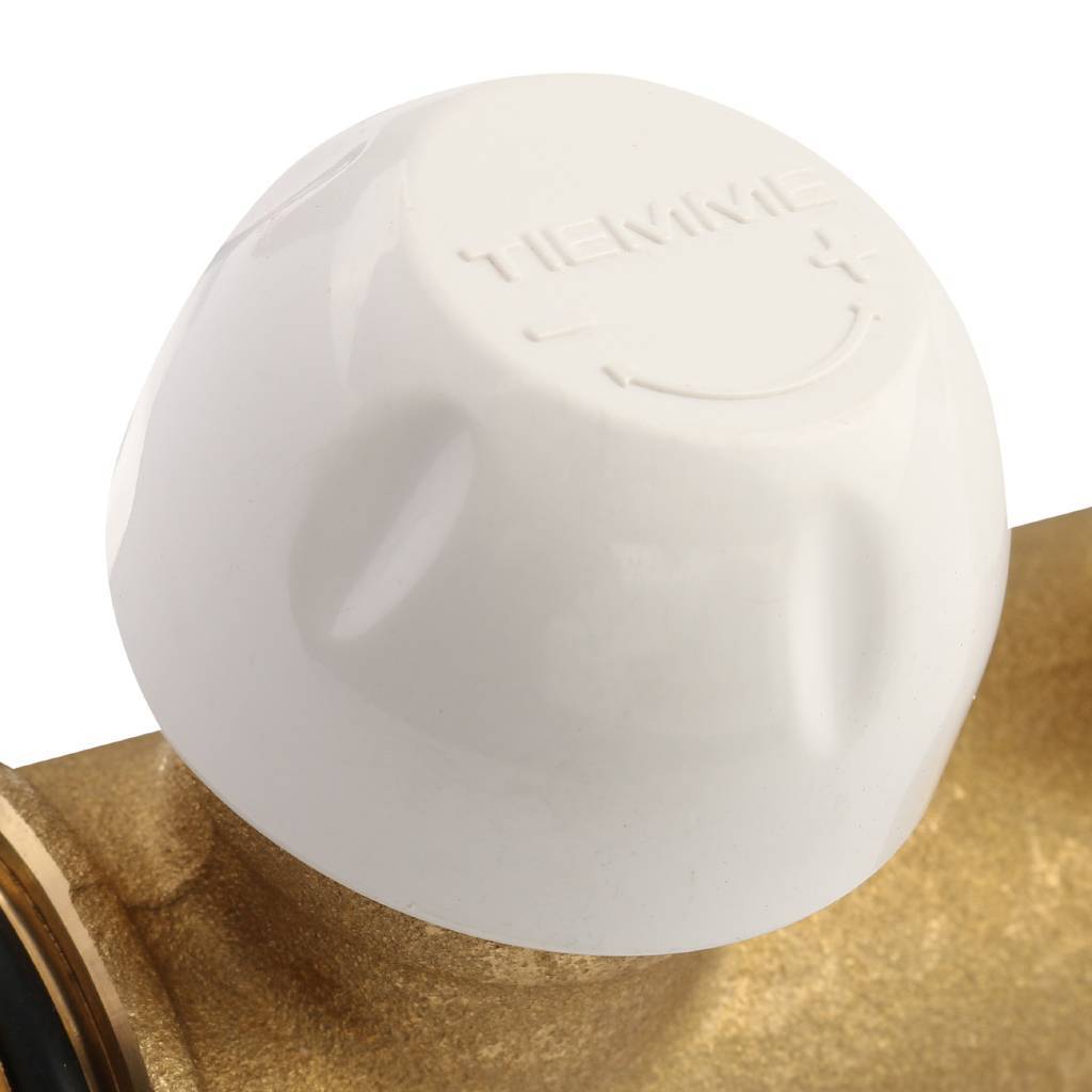 Коллектор с термостатическими клапанами 1 TIEMME 04D 3/4 (18) INT=50