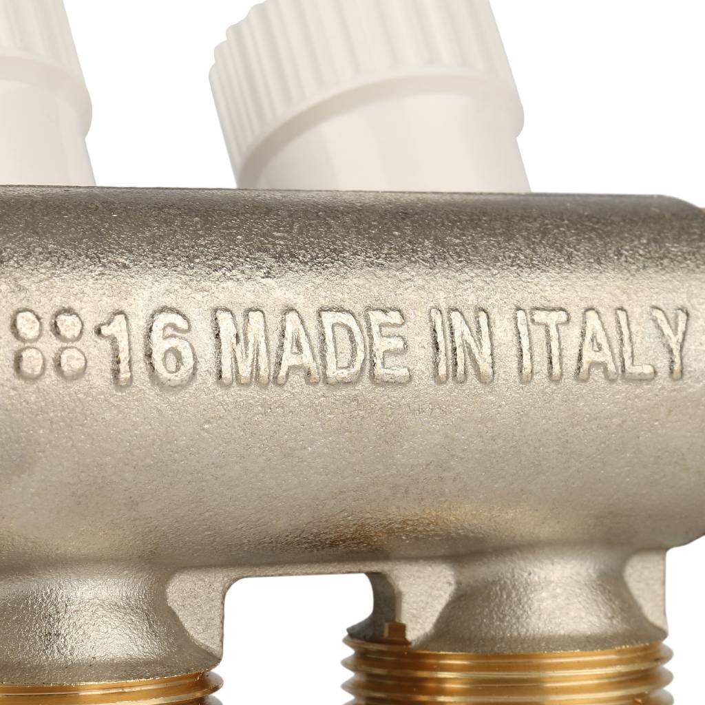 Коллектор распределительный STOUT 3/4 , 2 отвода 3/4 ЕК