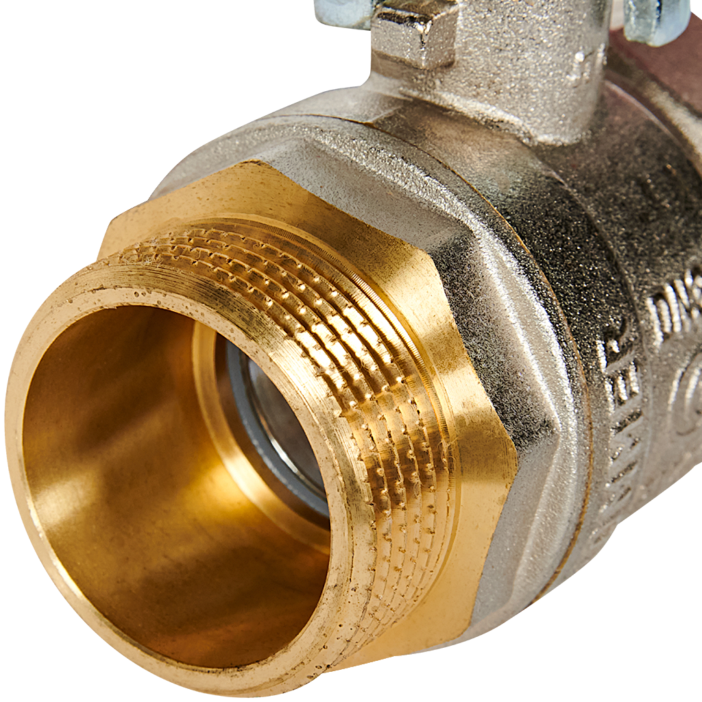 Кран шаровой ROMMER ВР/НР, ручка рычаг 1 1/4