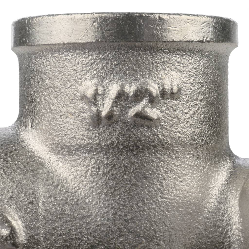 Угольник STOUT с креплением ВР никелированный 1/2, SFT-0039-000012