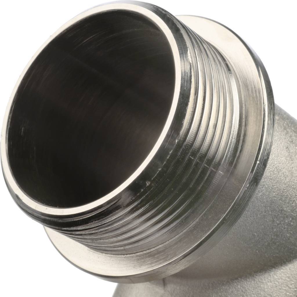 Угольник STOUT с упором НВ никелированный 1 1/2, SFT-0016-000112