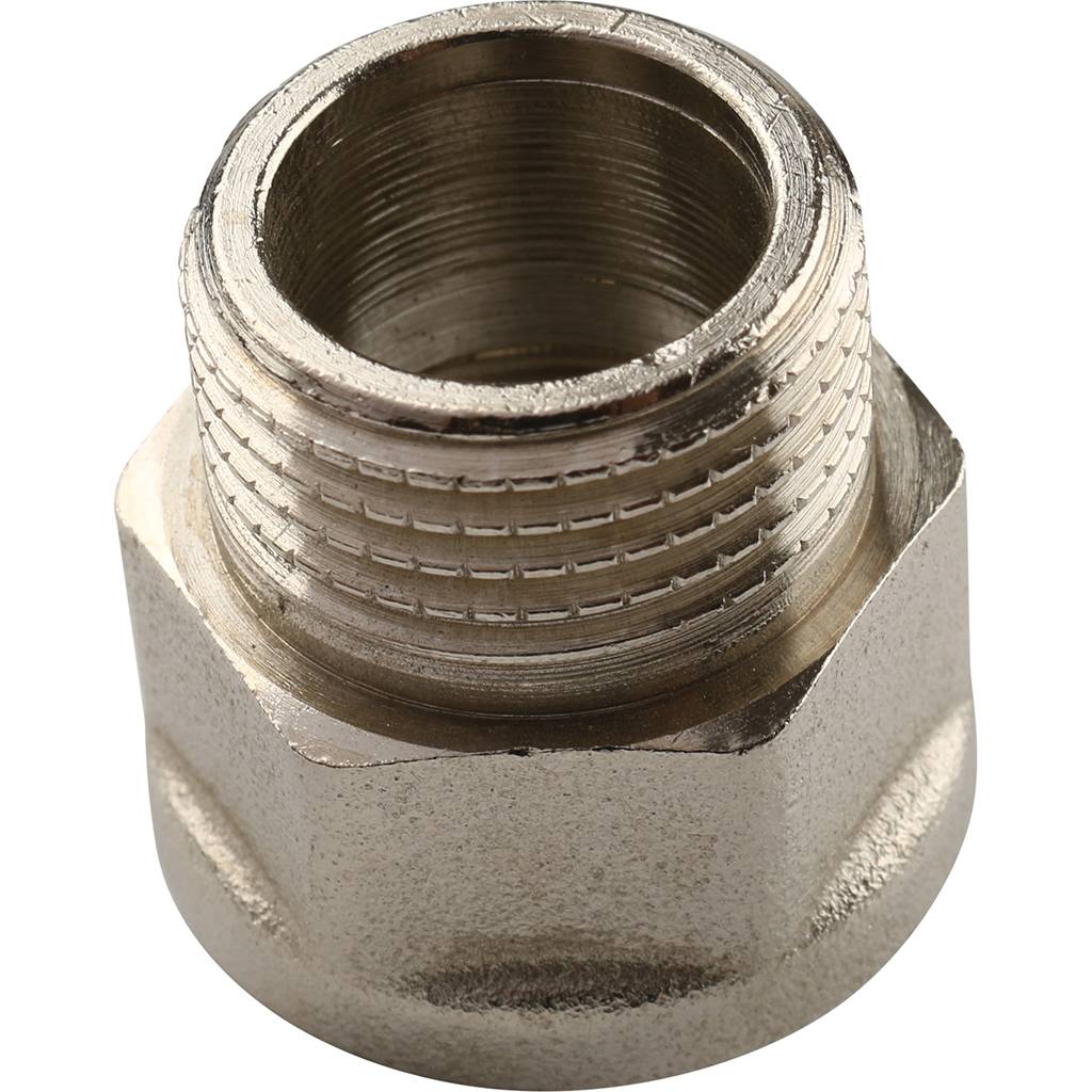 Переходник TIEMME НВ никелированный 1/2х1/2, 1500477