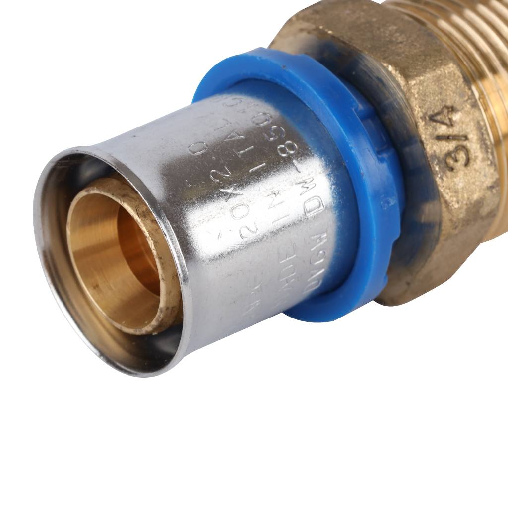 Переходник APE с наружной резьбой 3/4 х20 для металлопластиковых труб прессовой, ARL1004200