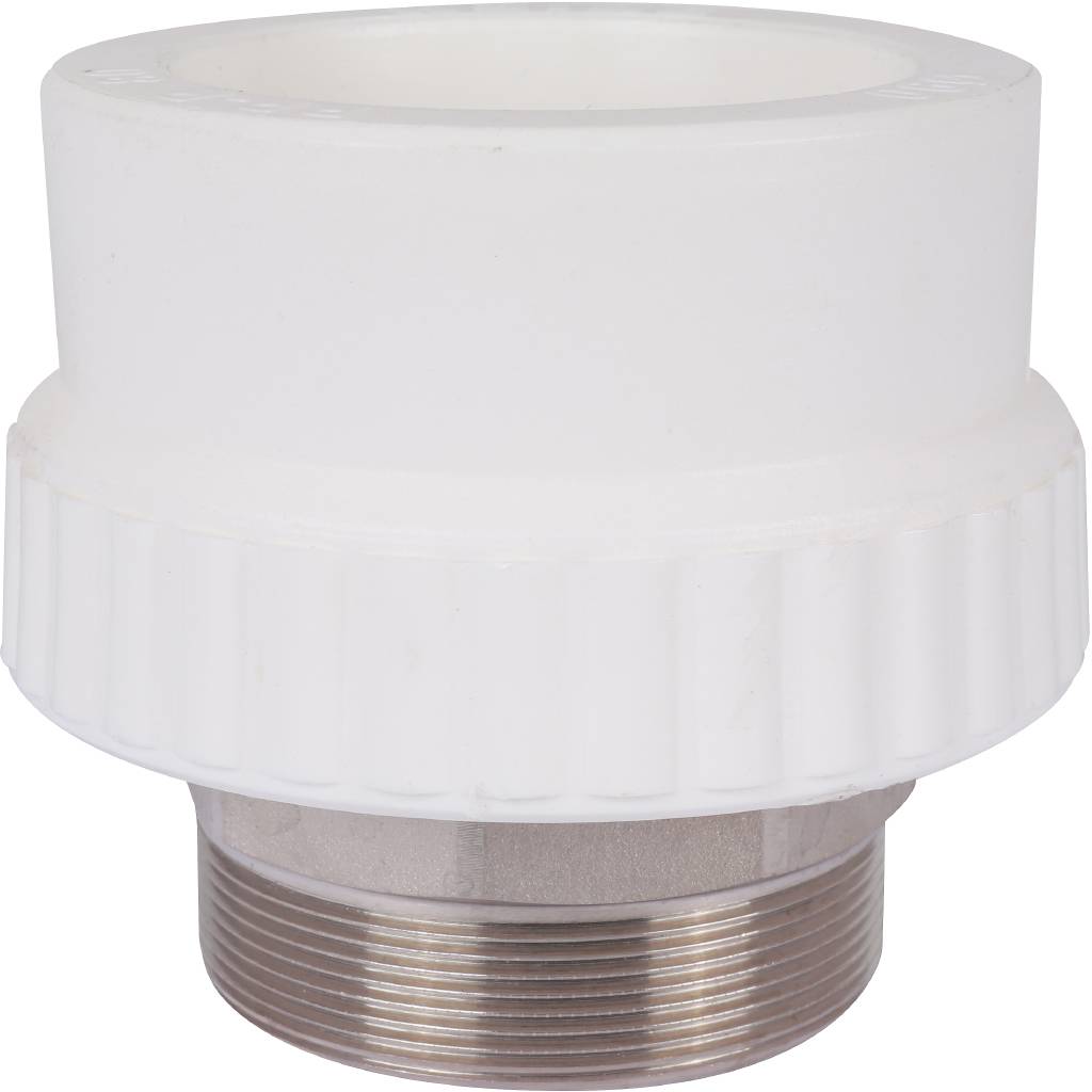 Муфта комбинированная Kalde под шестигранник (наруж. резьба, 90х3 ) для полипропиленовых труб под сварку