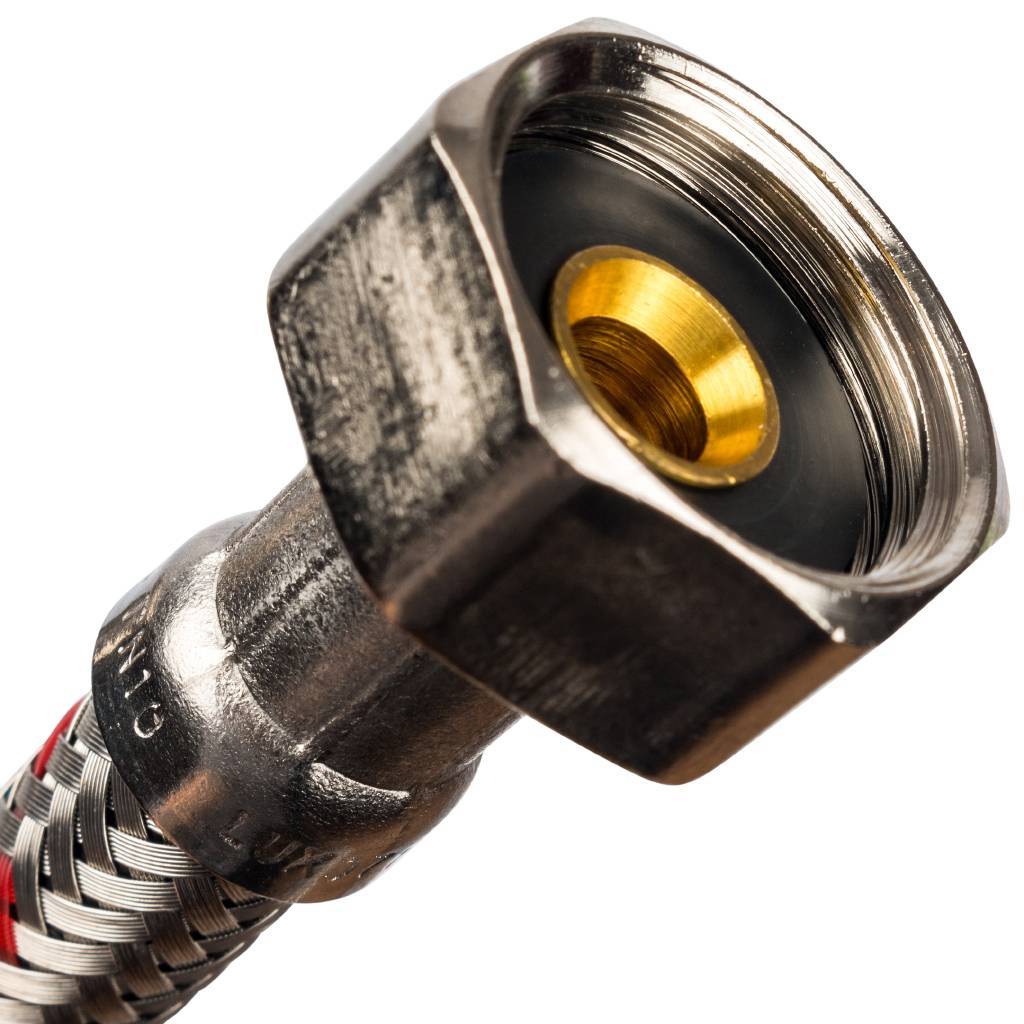 Гибкая подводка для воды STOUT ВР 1/2 х ВР 1/2, длина 500 мм, SHF-0116-081515