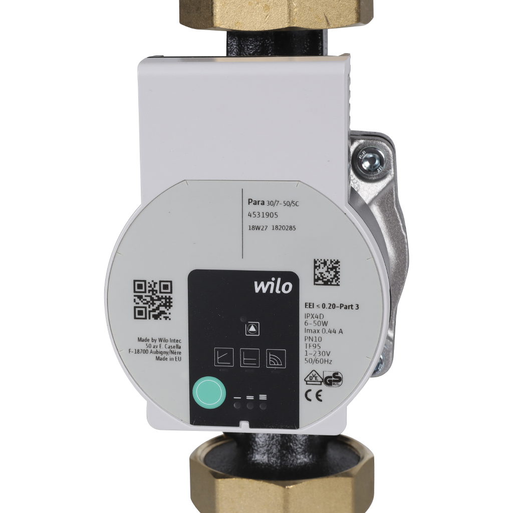 Насосная группа Meibes V-MK 1 1/4 с насосом Wilo PARA SC 7.0, со смесителем, подающая линия слева, M66834.36WI