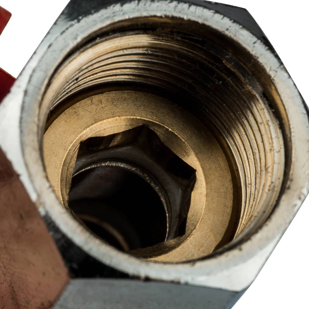 Кран шаровой STOUT 3/8 мини, муфта/резьба, SVB-0022-000010