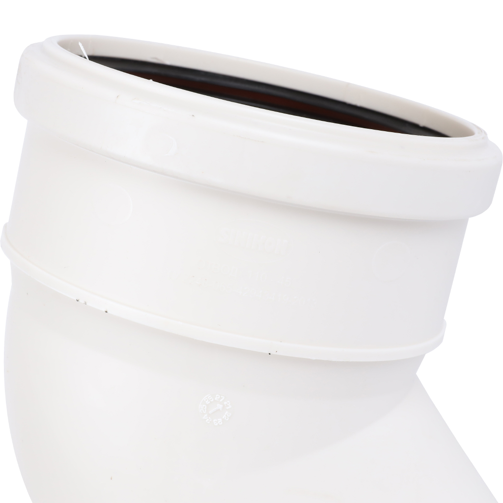 Отвод Sinikon КОМФОРТ ПЛЮС D110x45, 504053.K