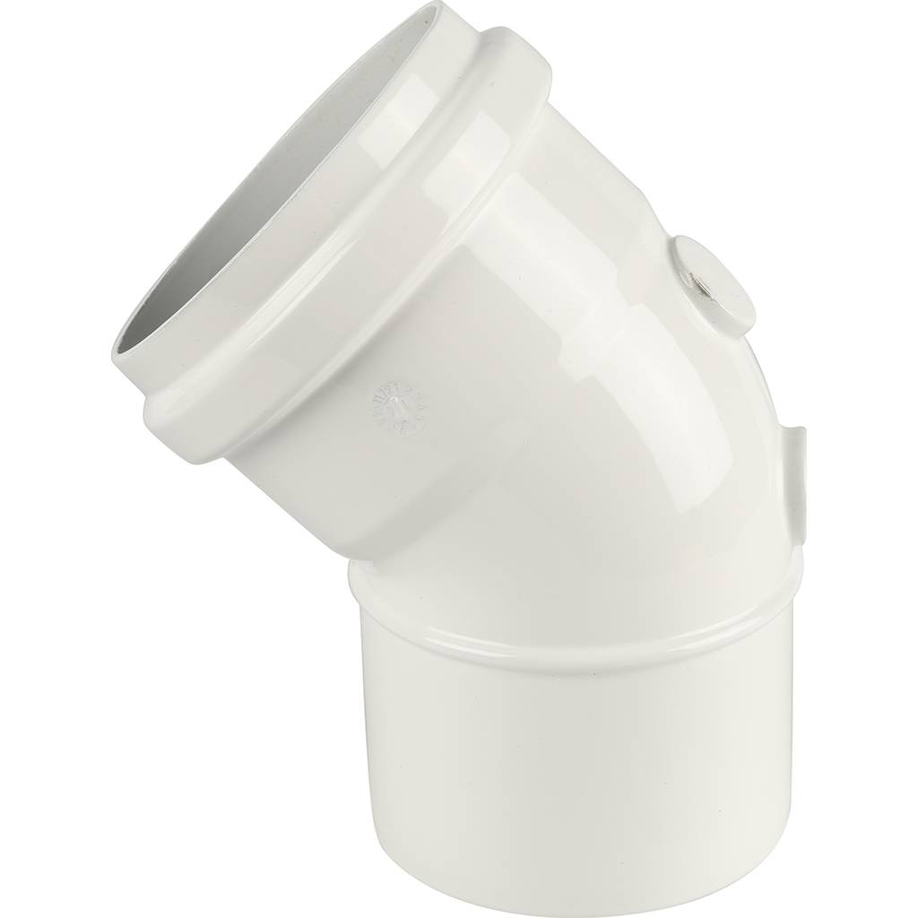 Колено Baxi KHG 45гр. диаметр 80мм, KHG71401811-