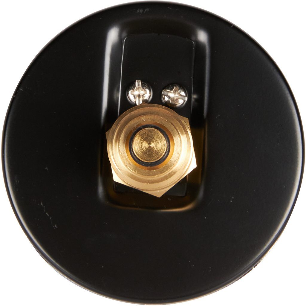 Термоманометр аксиальный ROMMER 80 мм 120 градусов в комплекте с автоматическим запорным клапаном 1/2