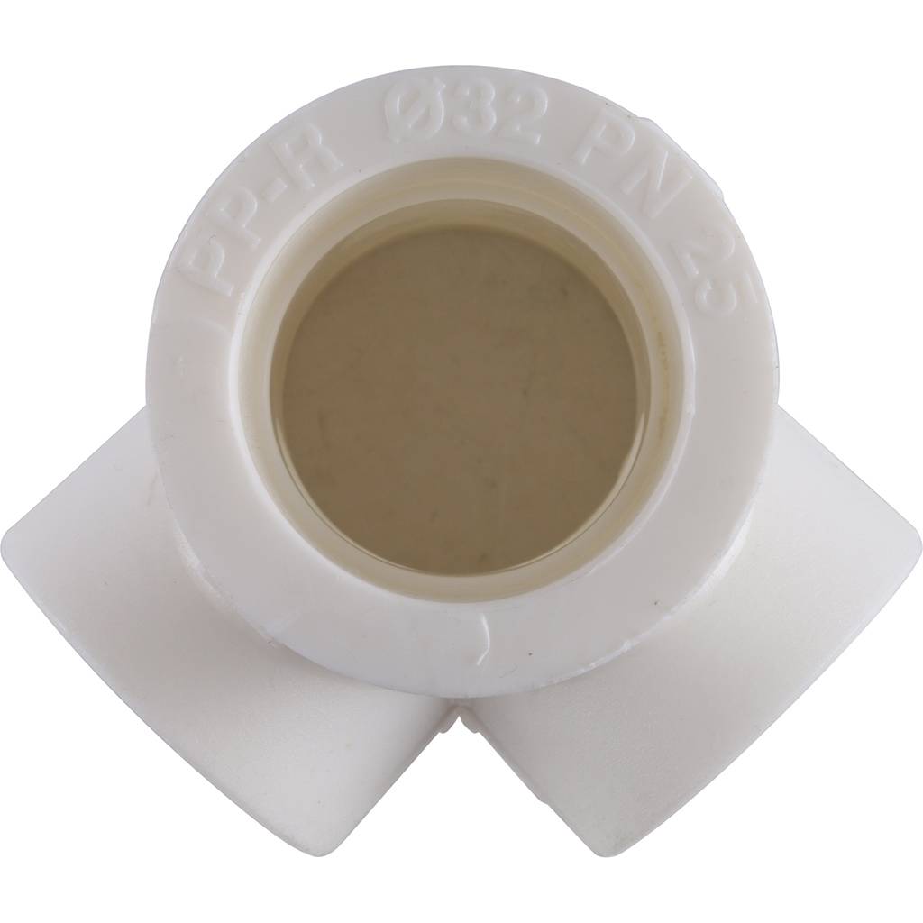 Крестовина переходная Kalde 32*20 для полипропиленовых труб под сварку (цвет белый)