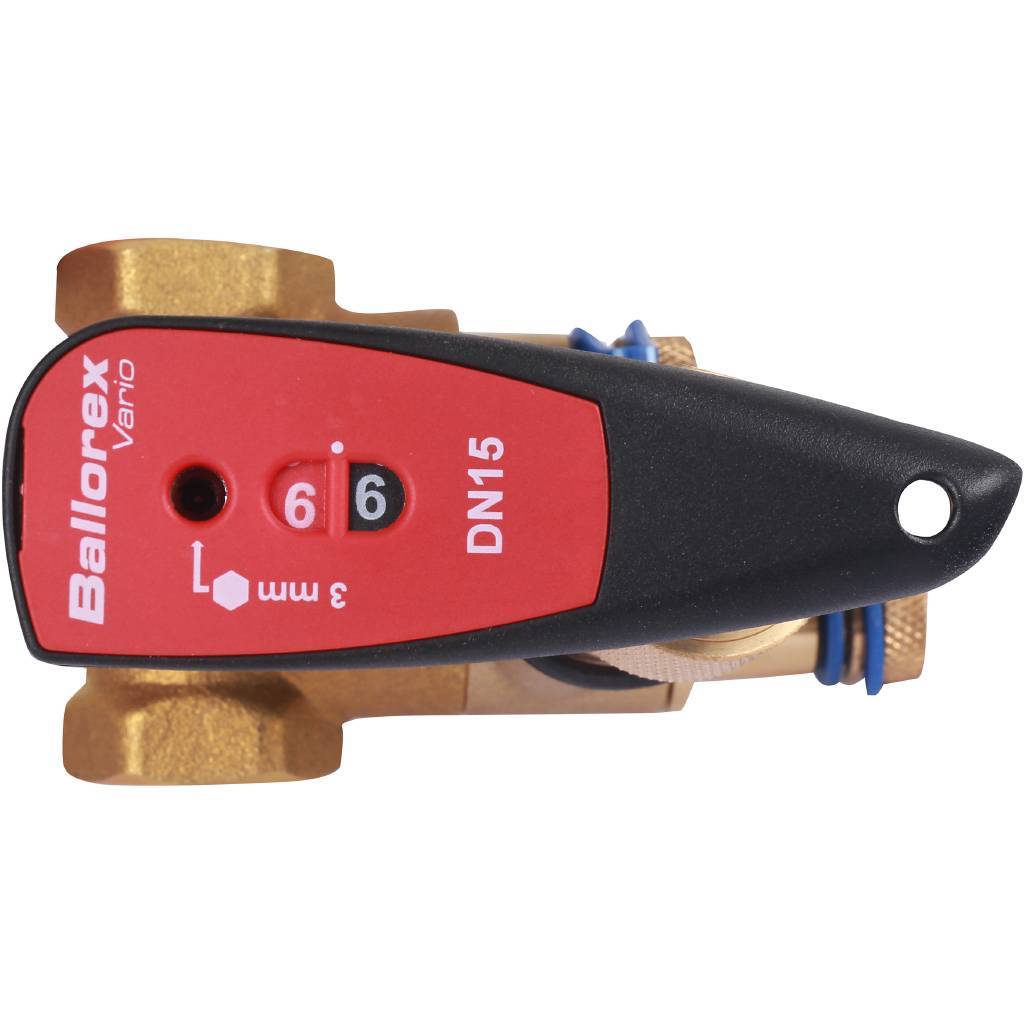 Клапан балансировочный БРОЕН V DN 015S PN 25 ручной стандартной пропускной способности с дренажем