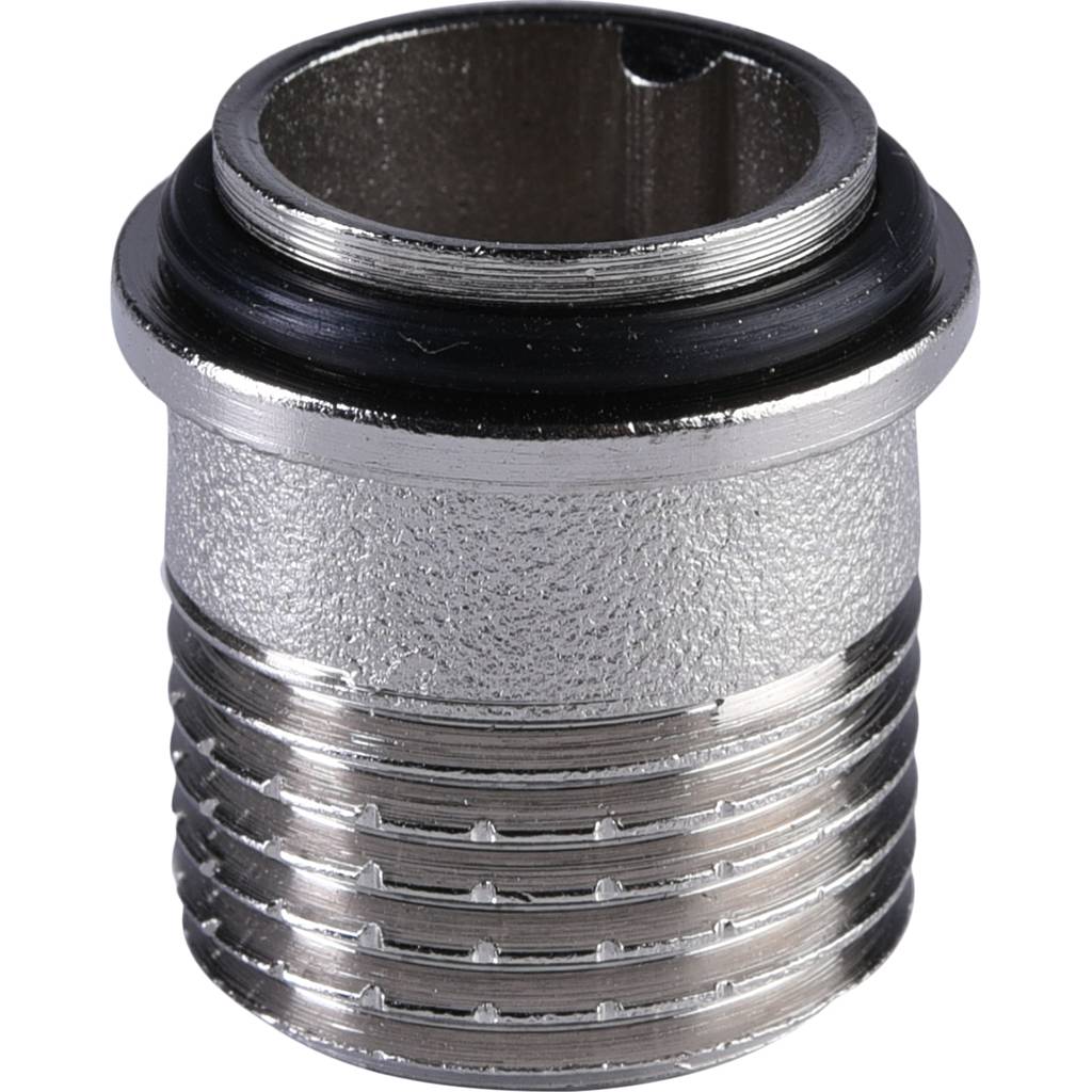 Кран шаровой для радиатора Политэк 20х1/2 прямой для полипропиленовых труб под сварку (цвет белый)