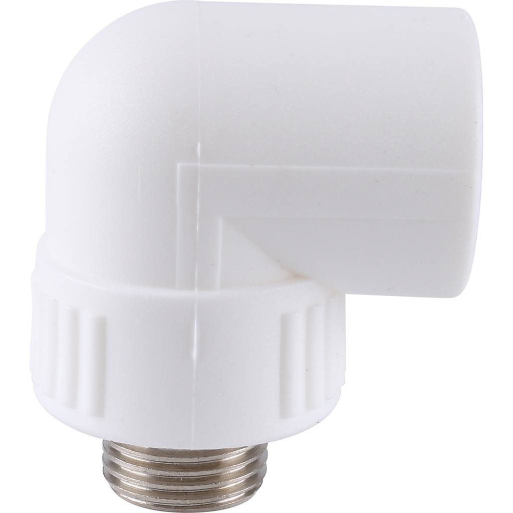 Угольник Kalde с наружной резьбой 25x1/2 для полипропиленовых труб, 3222-emo-250b00