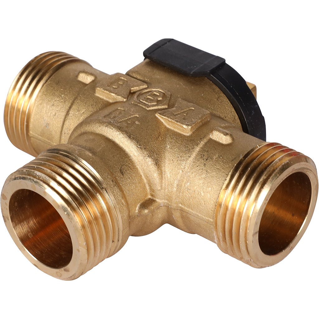 3-Ходовой зональный клапан, сервопривод 230V STOUT с кабелем 1м,, НР 1, SVM-0170-300025