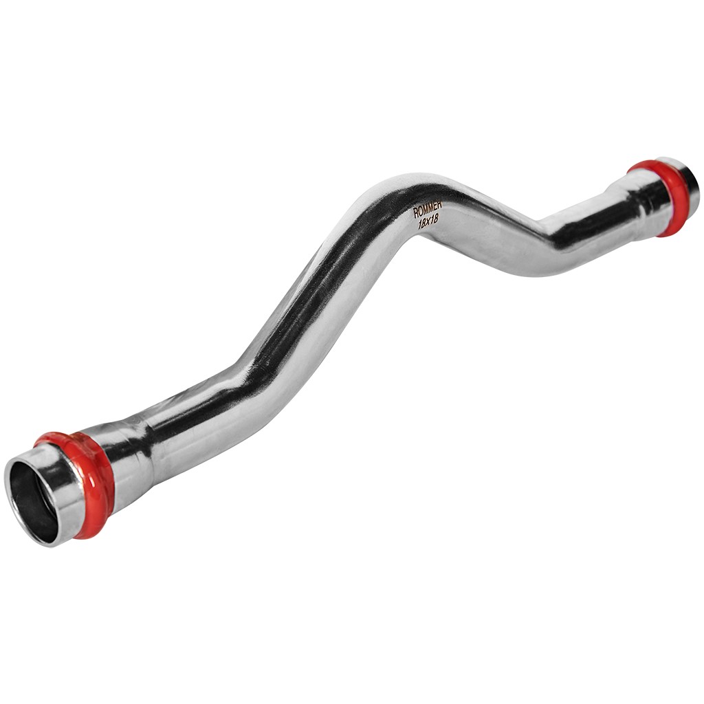 Обвод ROMMER ВПр-ВПр, 18, из нержавеющей стали прессовой, RSS-1006-000018