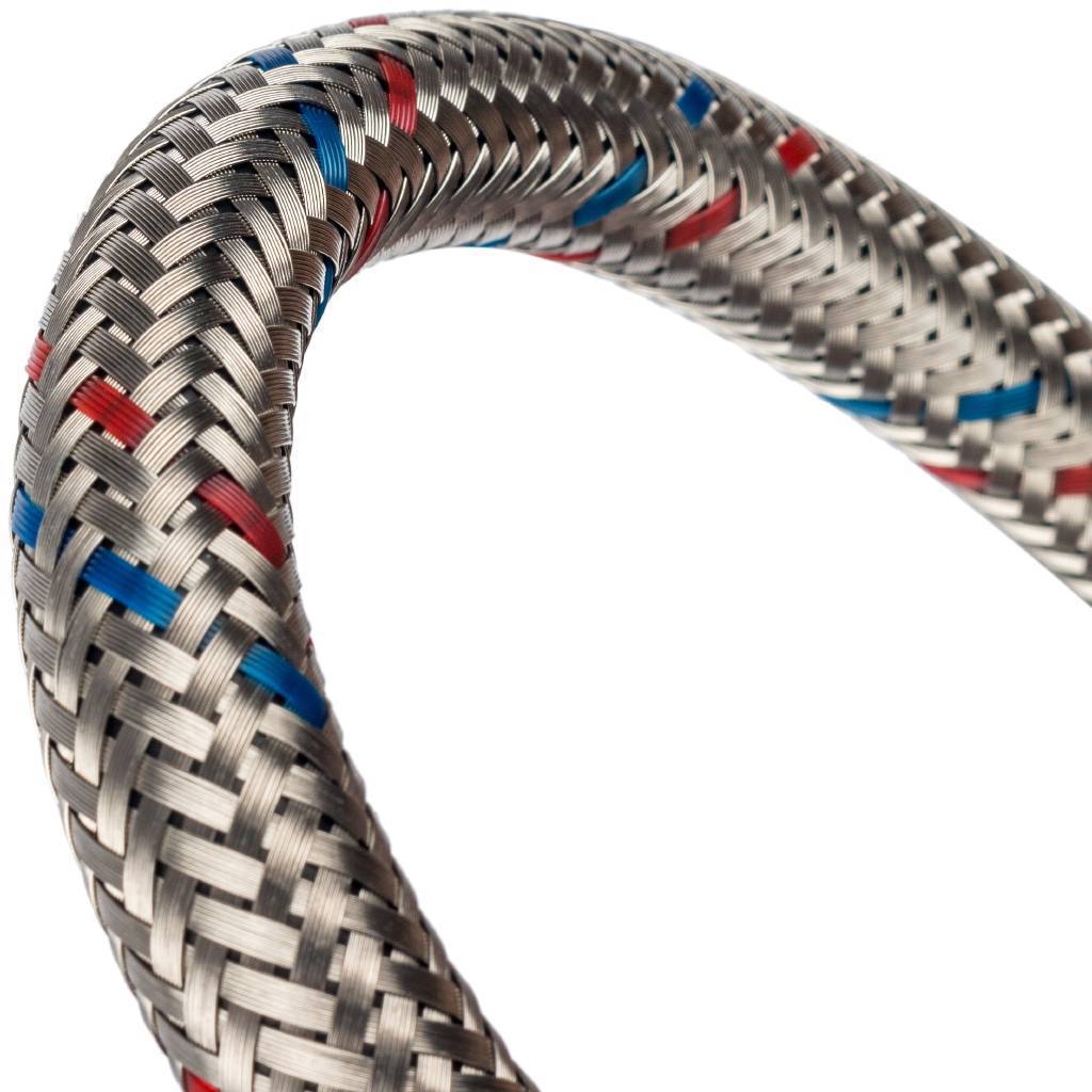 Гибкая подводка для воды STOUT ВР 3/8 х ВР 3/8, длина 400 мм, SHF-0095-081010