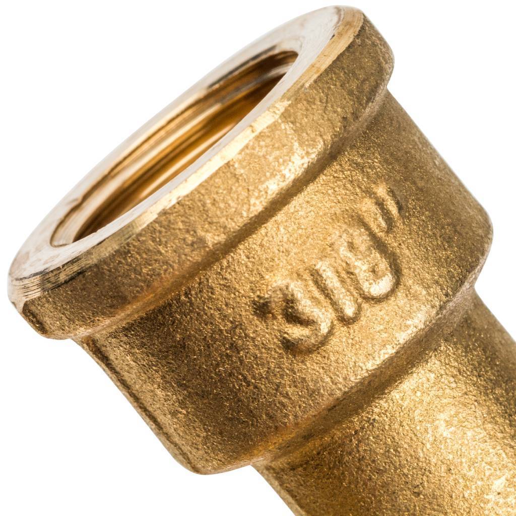 Угольник STOUT с упором НВ 3/8, SFT-0015-000038