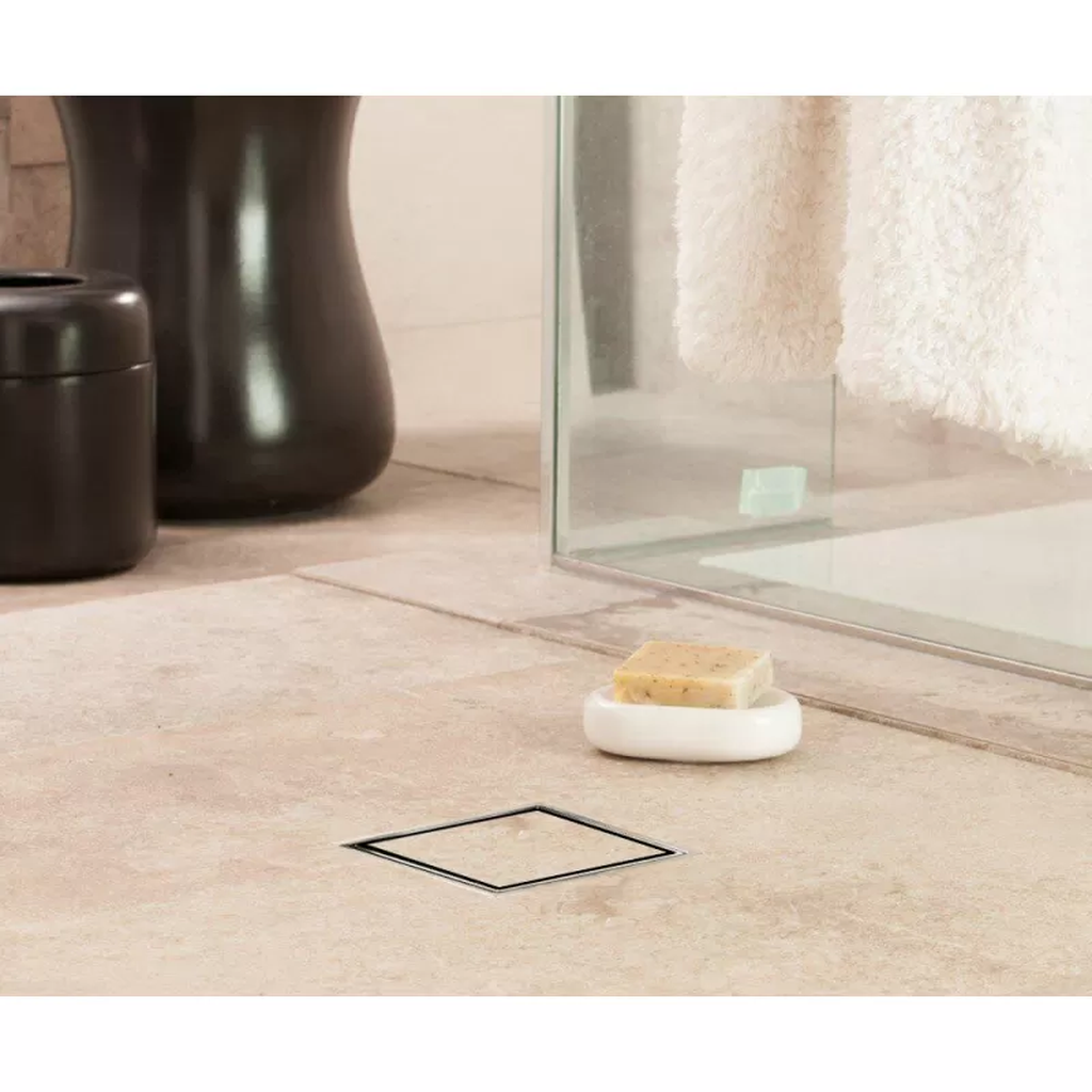 Трап BETTOSERB 15х15 Designer Beauty с мультисифоном, горизонтальный выпуск