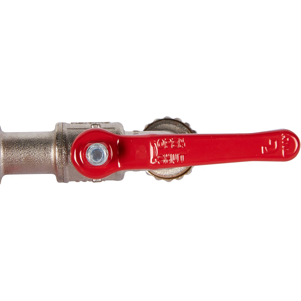 Шаровой сливной кран Itap 132 1/2 с латунным штуцером, 56524