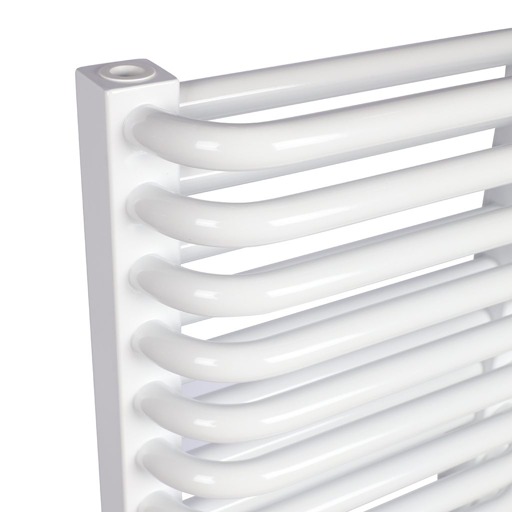 2-х трубчатый стальной радиатор ROMMER RST 2030/28 секций боковое подключение RAL9016, RST-203028-010