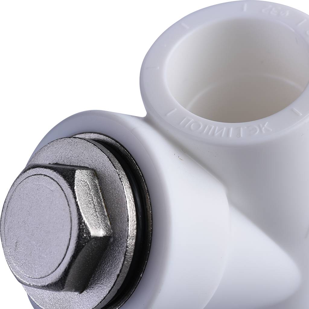 Фильтр Политэк d=32 (соединение муфта-муфта) для полипропиленовых труб под сварку (цвет белый), 9100303201