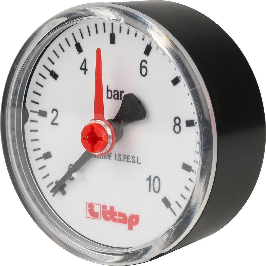 Манометр ITAP осевое подключение 483 1/4