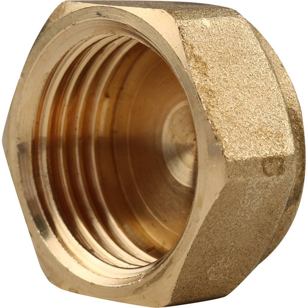 Заглушка TIEMME ВР 1/2 для стальных труб резьбовой, 1500058