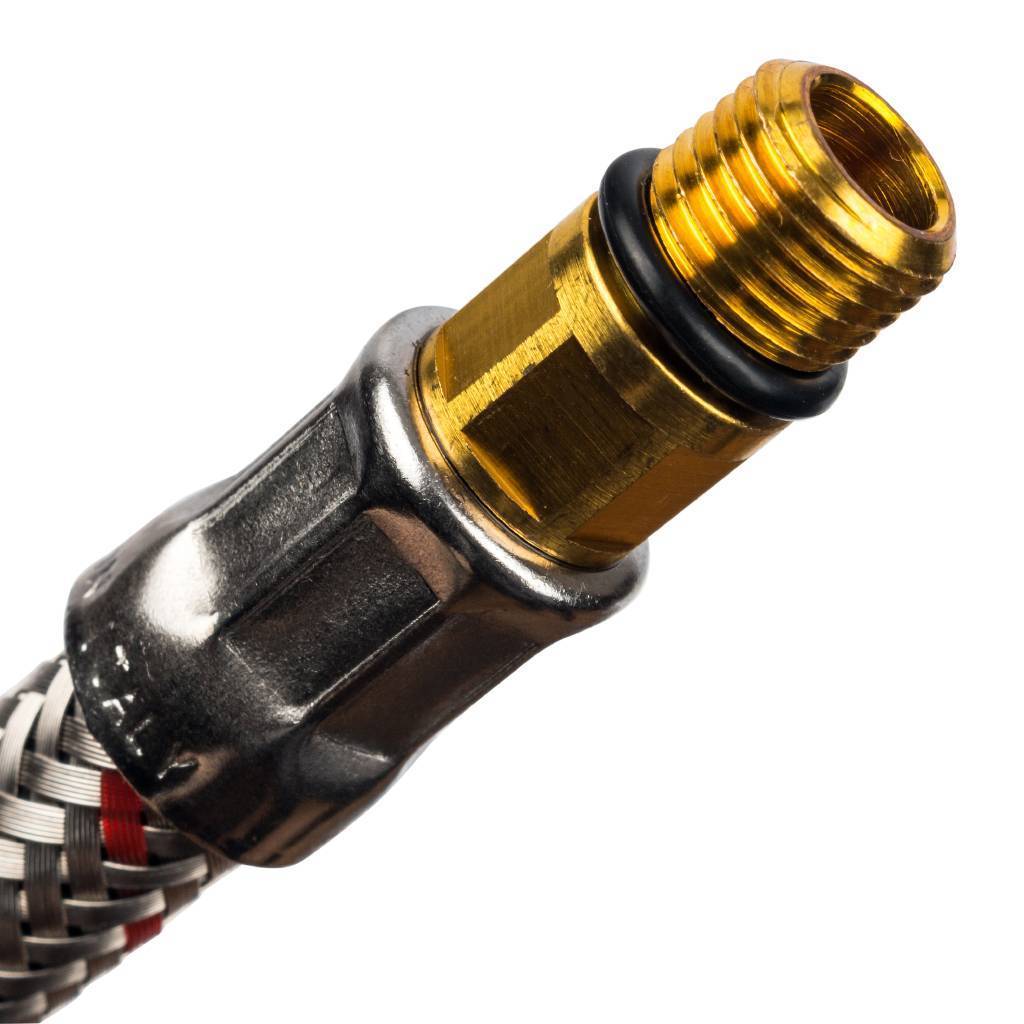 Гибкая подводка для воды STOUT M 10 (18мм) х ВР 1/2, длина 500 мм, SHF-0026-181015