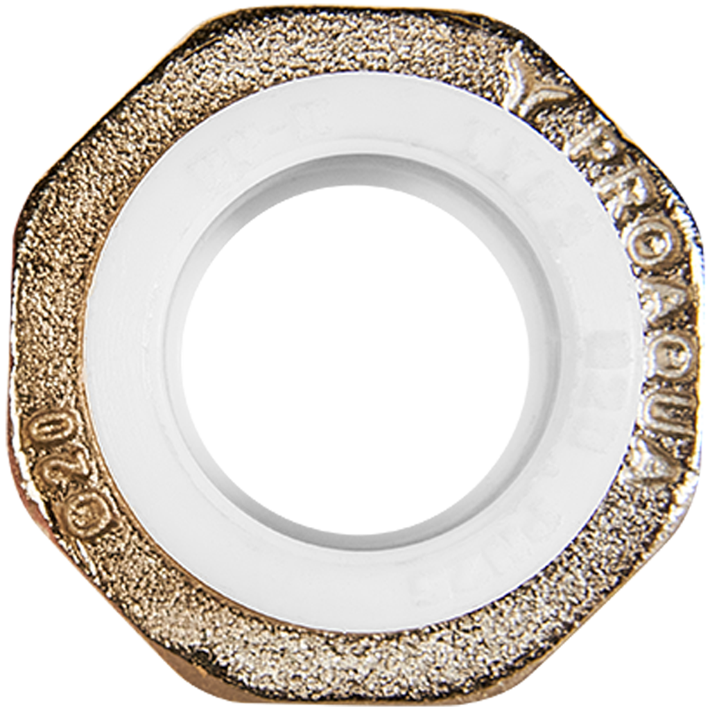 Муфта комбинированная Pro Aqua d=20-3/4 PP-R разъемная (американка) ВР Белая