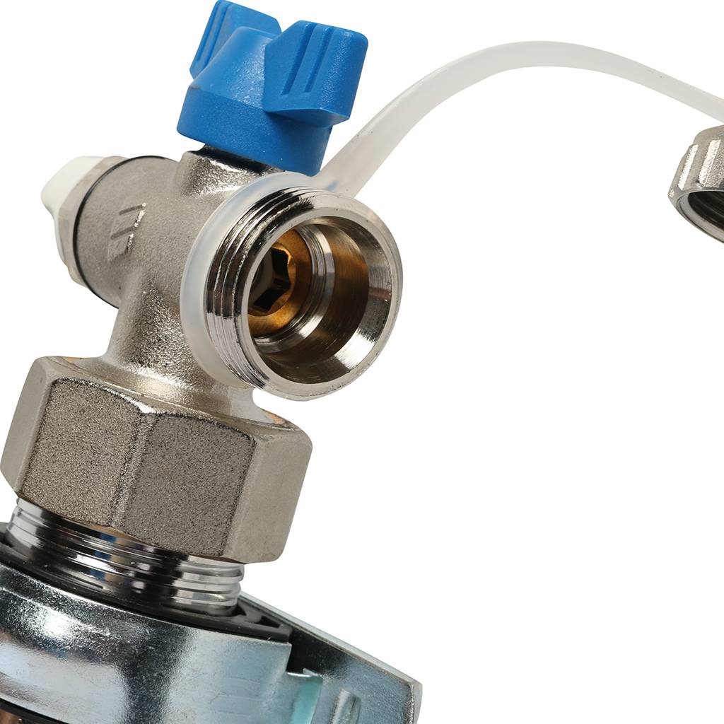 Распределительный коллектор РЕХАУ HKV на 4 контура (нерж .сталь), 12180411001