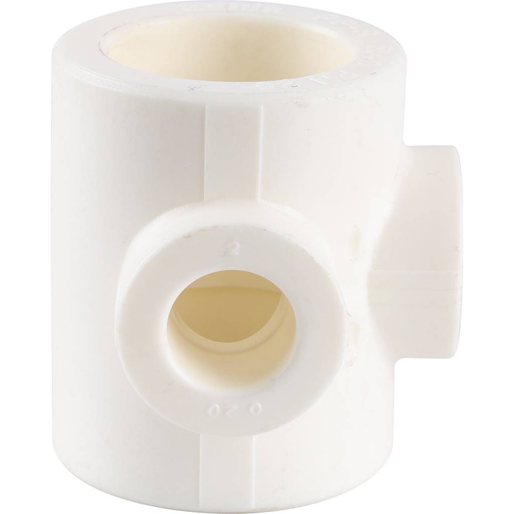 Крестовина переходная Kalde 40*20 для полипропиленовых труб под сварку (цвет белый), 3212-cdl-402000