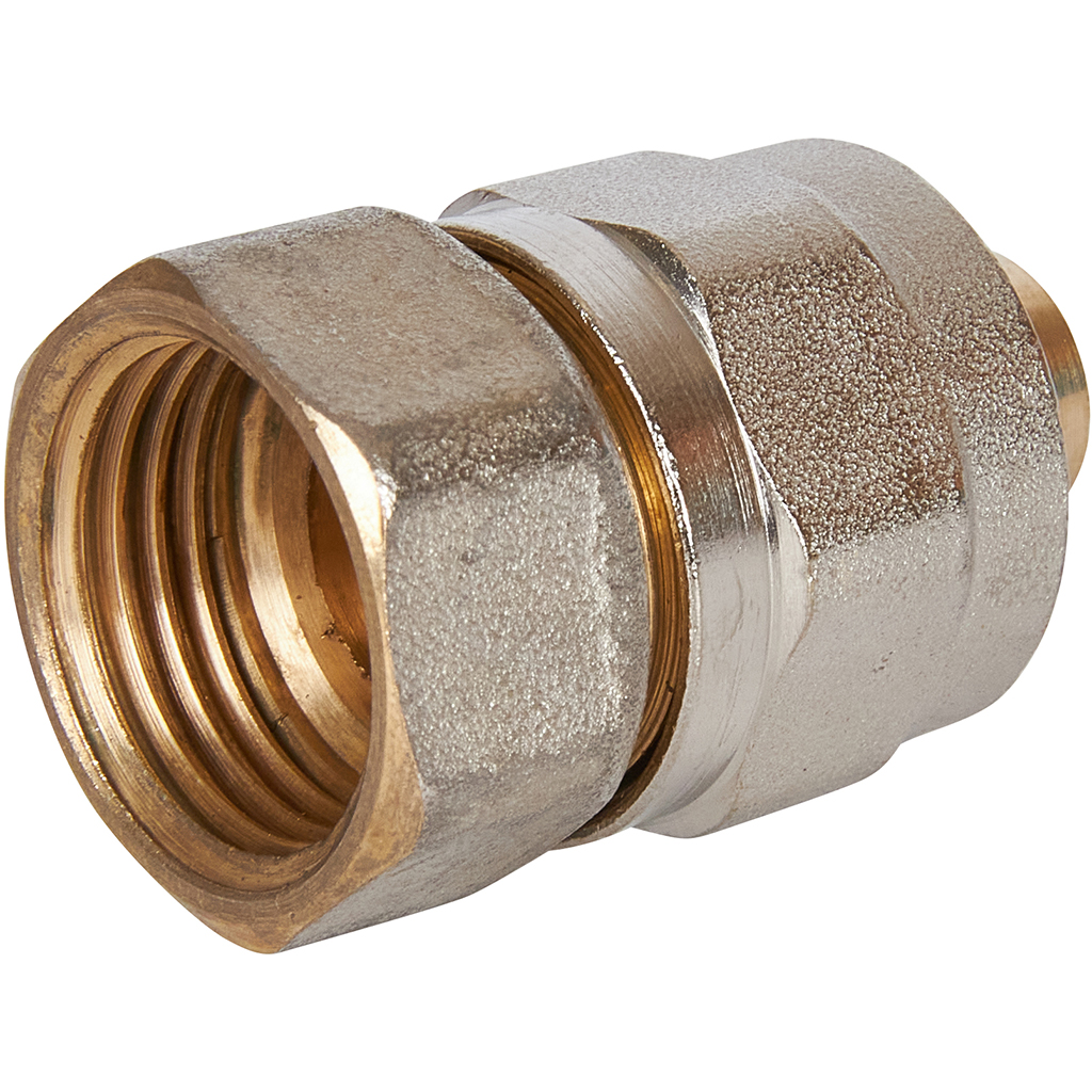 Переходник STOUT с внутренней резьбой 1/2 х16 для металлопластиковых труб винтовой, SFS-0002-001216