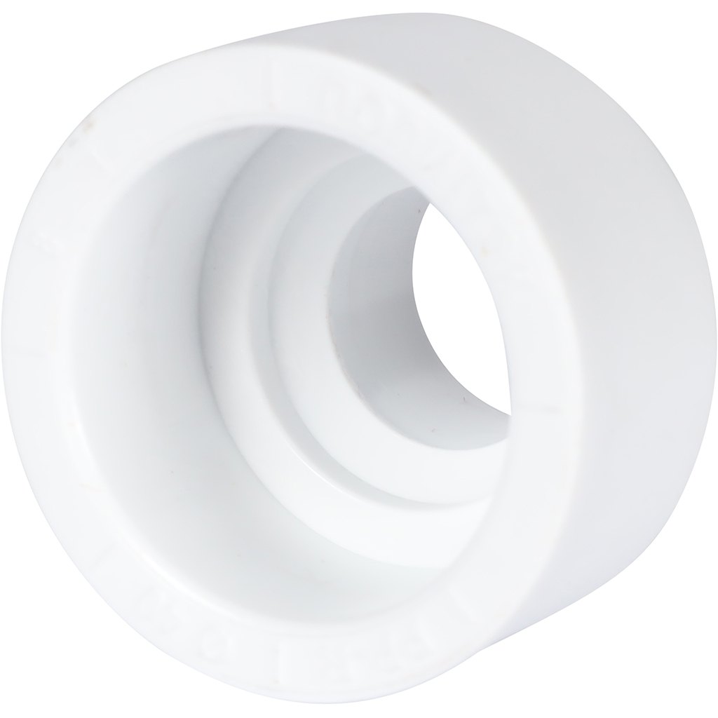 Муфта переходная Политэк 40х25 внутр./внутр. для полипропиленовых труб под сварку (цвет белый), 9000004025