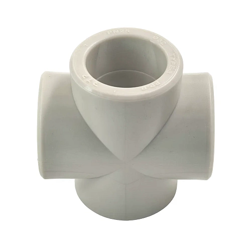 Крестовина PPR 32, PN25 серый, РТП