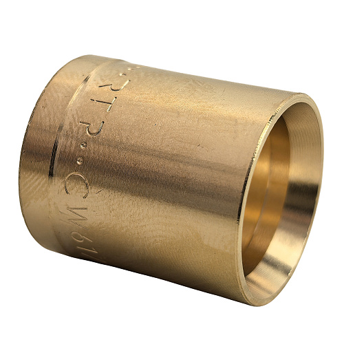 Гильза аксиальная, латунь,16, желтый, RTP