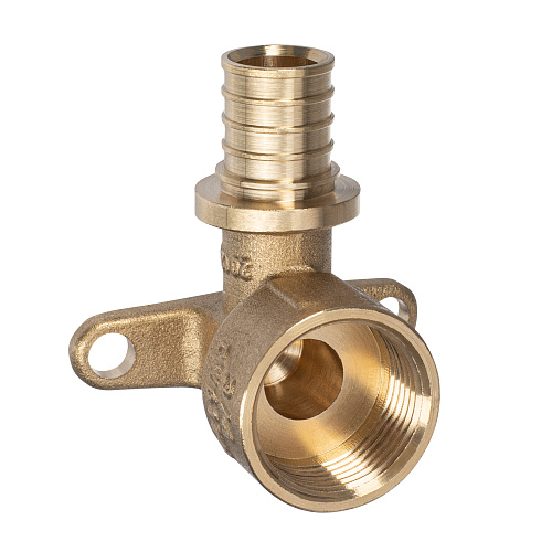 Водорозетка аксиальная, латунь, внутренняя резьба,20х3/4, желтый, RTP