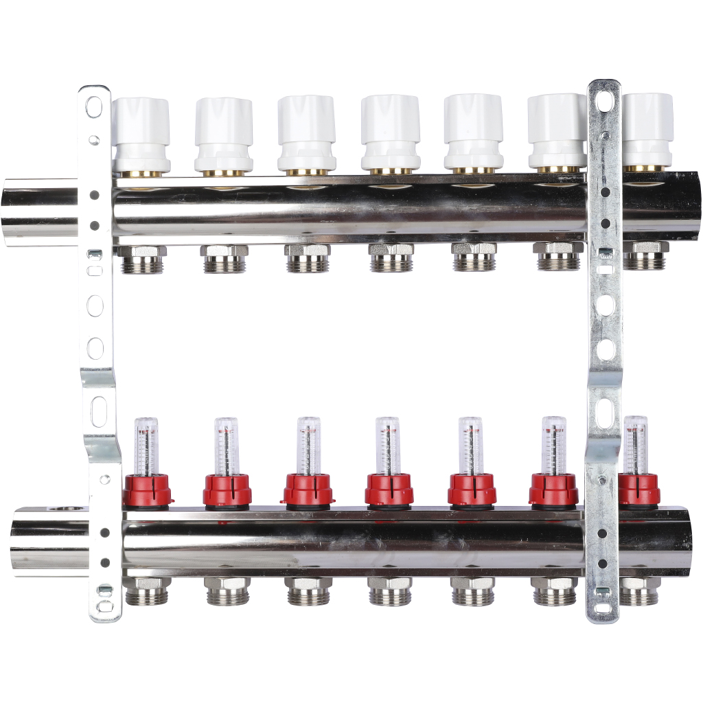 Коллектор в сборе с расходомерами LUXOR CD 477/7, 15662707N