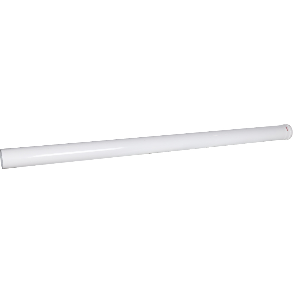 Удлинитель дымохода традиционный ROMMER D80(п-м), L1500, RCA-0080-001500