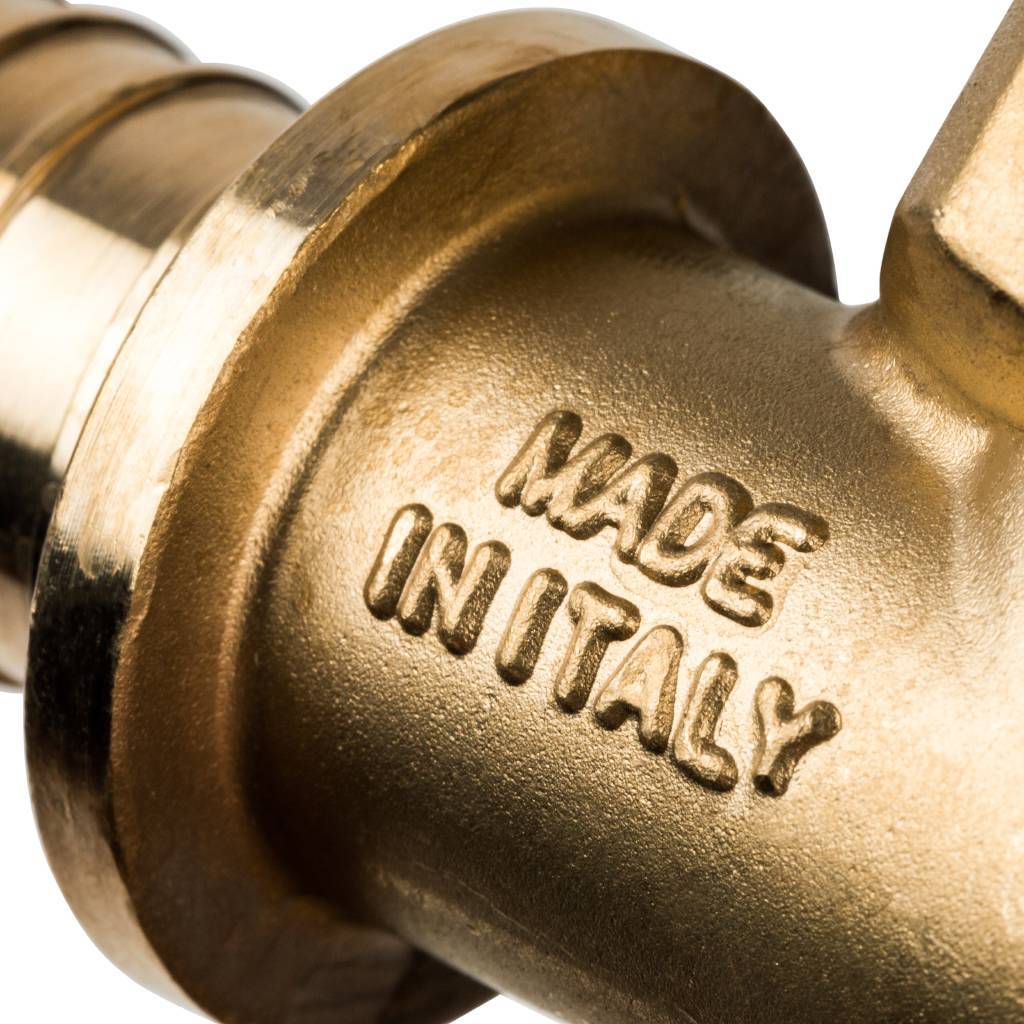 Тройник-переходник STOUT с внутренней резьбой 25xR 3/4 для труб из сшитого полиэтилена аксиальный, SFA-0028-002534