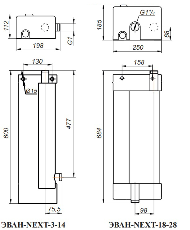 Электрический котел ЭВАН NEXT- 5 Стандарт