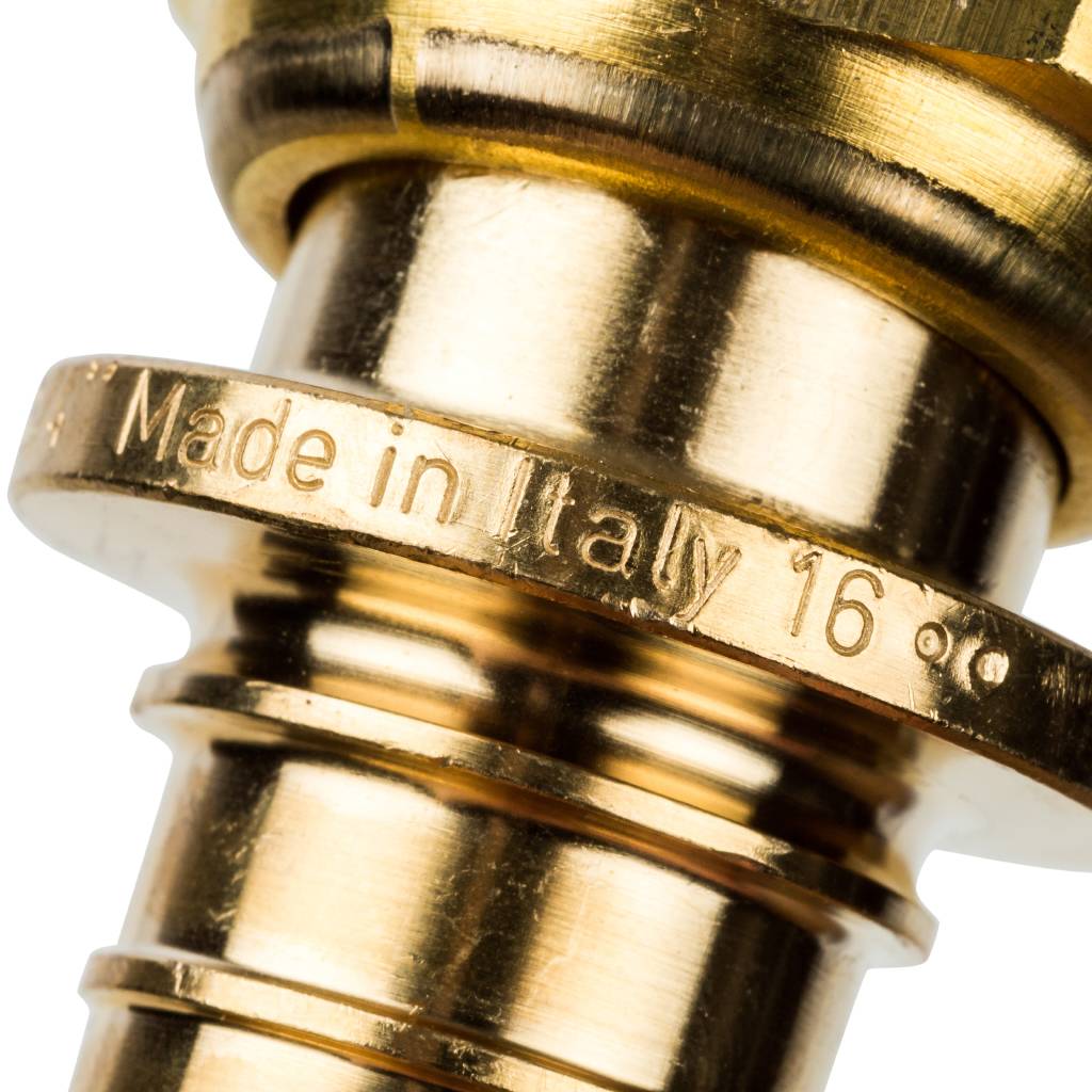 Переходник STOUT с накидной гайкой 25xG 3/4 для труб из сшитого полиэтилена аксиальный, SFA-0019-002534