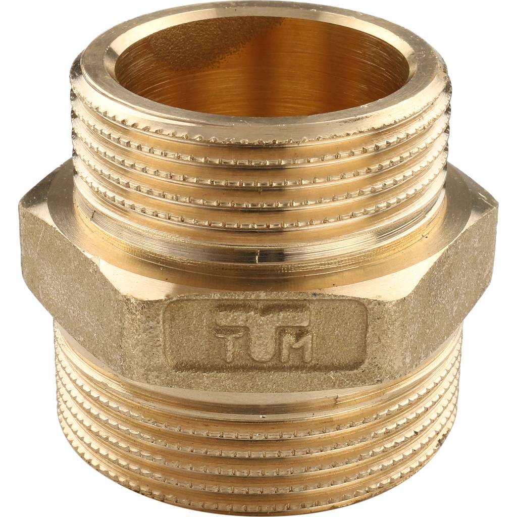 Ниппель HH TIEMME 1 1/2х1 1/4 для стальных труб резьбовой, 1500097